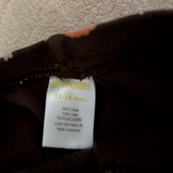 Gymboree Hedgehog Print Leggings – Baby Girl 12–18 Months - Picture 2 of 4